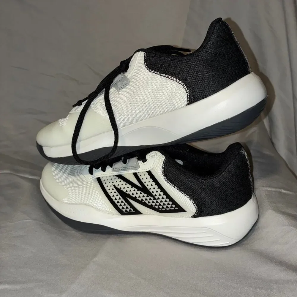 New Balance 696 Court Tennis Pickleball Shoes White Black Women’s Size 6.5 Wide
